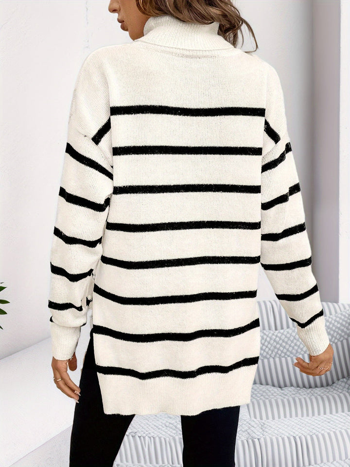 Maya™ stribet sweater