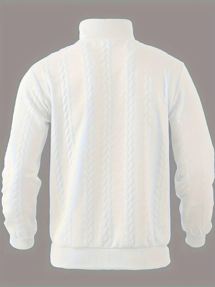 Raffaele | Vintage sweater med lynlås til mænd