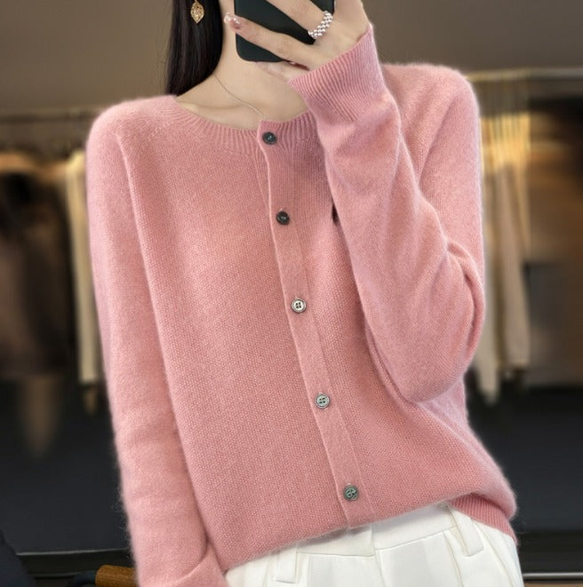 Annika™ | Hyggelig uld cardigan