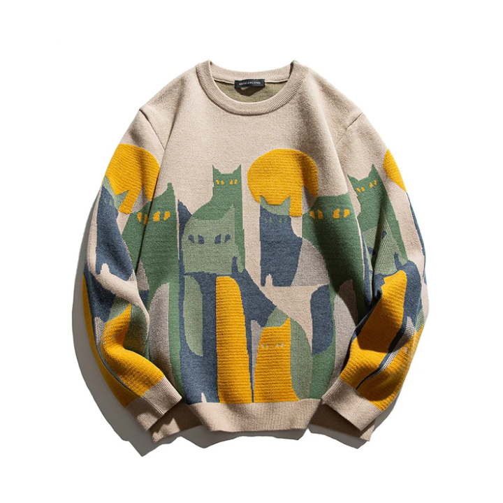 Månebelyst kat | Sweater