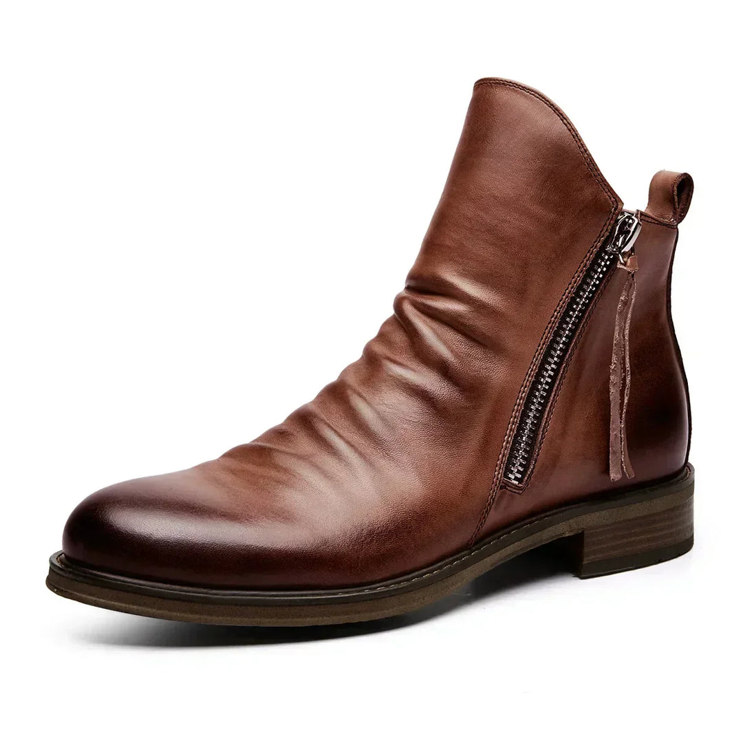 OWENS - CHELSEA BOOTS I LÆDER