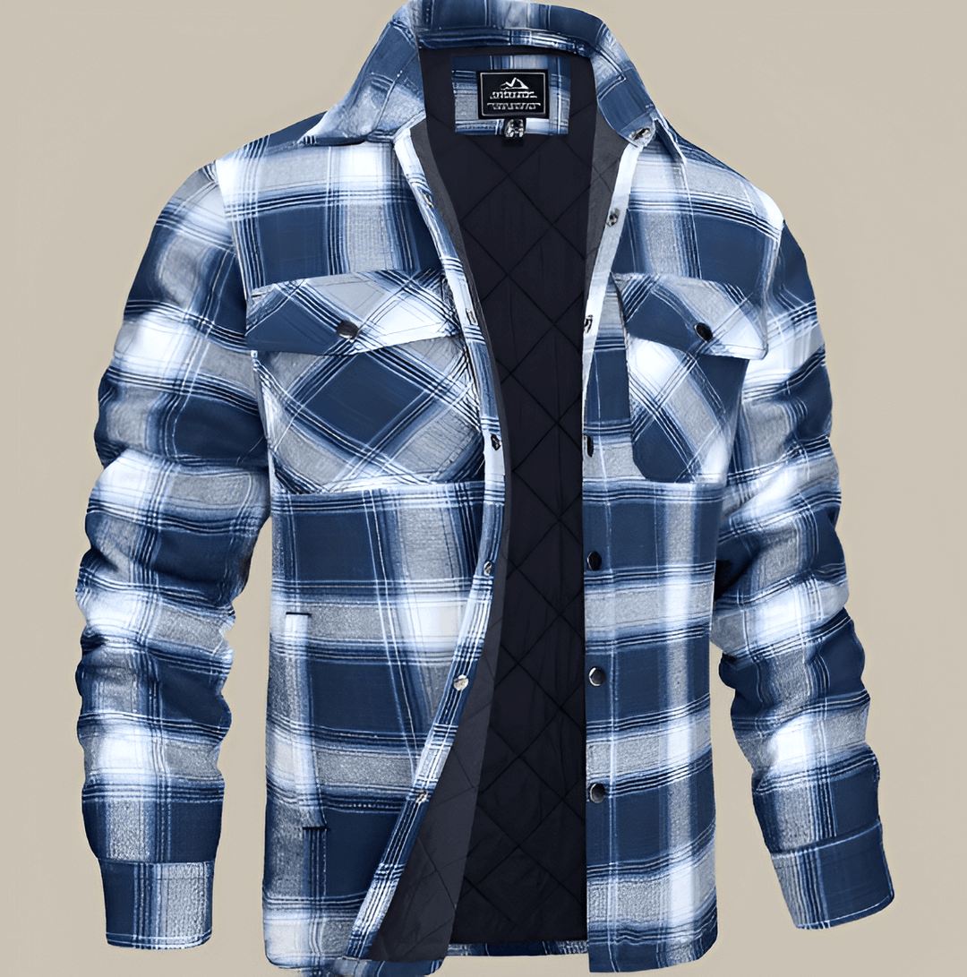 David™ | Stilfuld plaid herrejakke