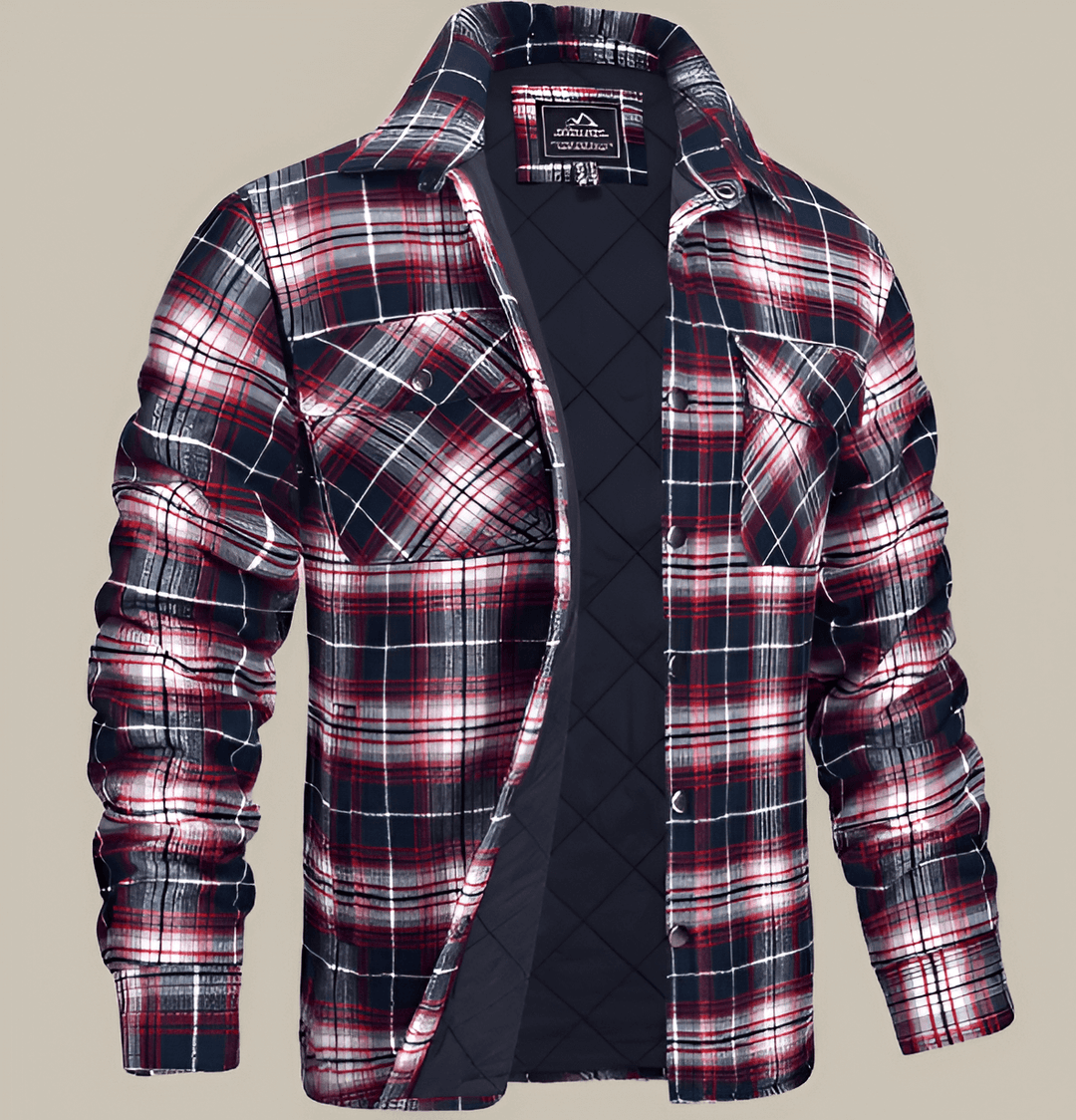 David™ | Stilfuld plaid herrejakke