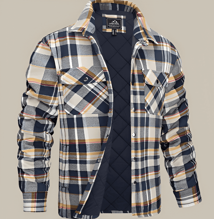 David™ | Stilfuld plaid herrejakke