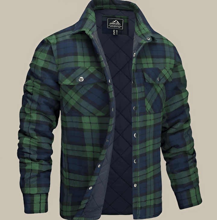 David™ | Stilfuld plaid herrejakke