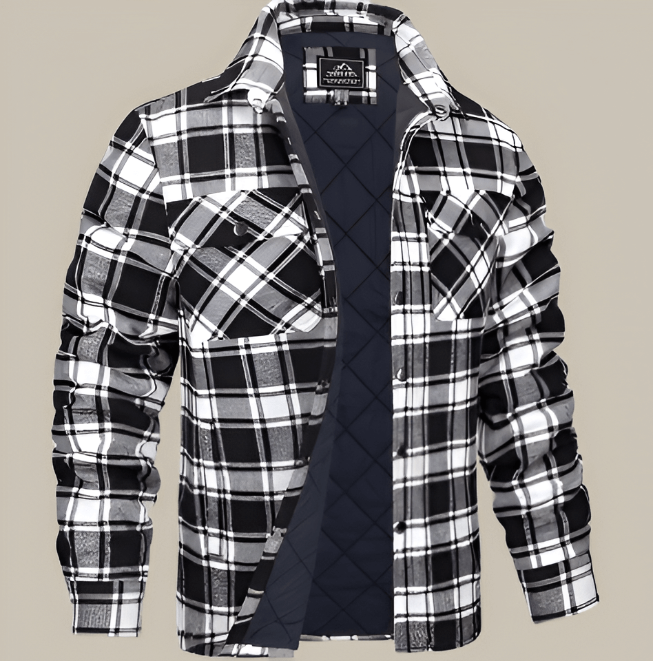 David™ | Stilfuld plaid herrejakke